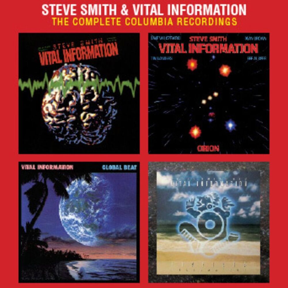Steve Smith & Vital Informatioin - Complete Columbia Recordings (4 CD)  COMPACT
